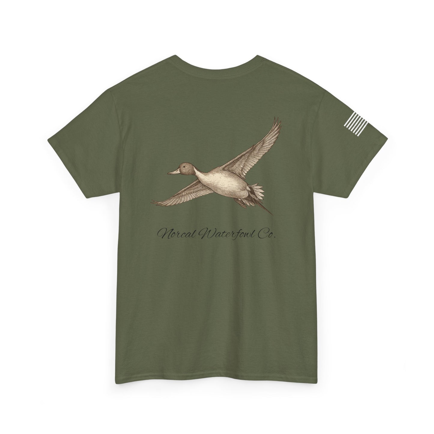 Unisex Heavy Cotton Tee – “Pintail Flag” Edition