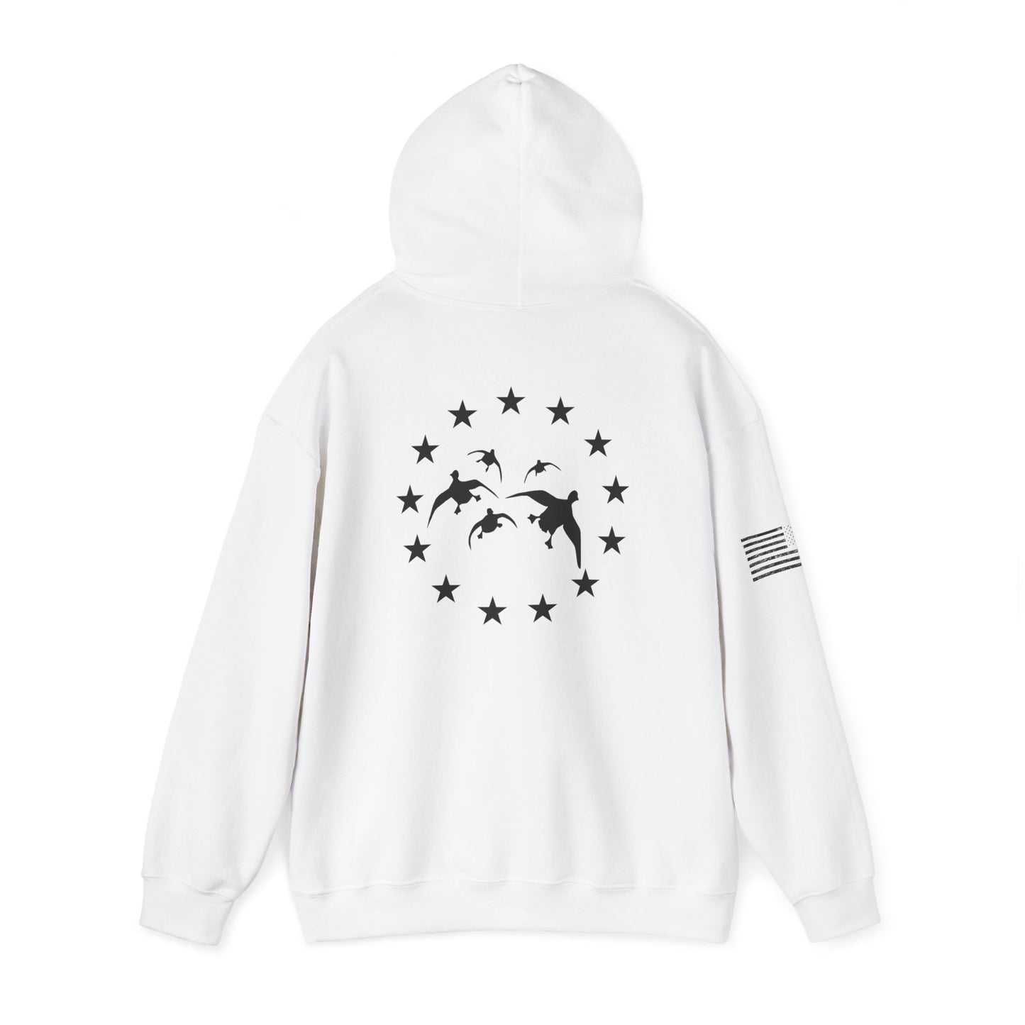 1776 Hunter Hoodie - Classic Black Logo