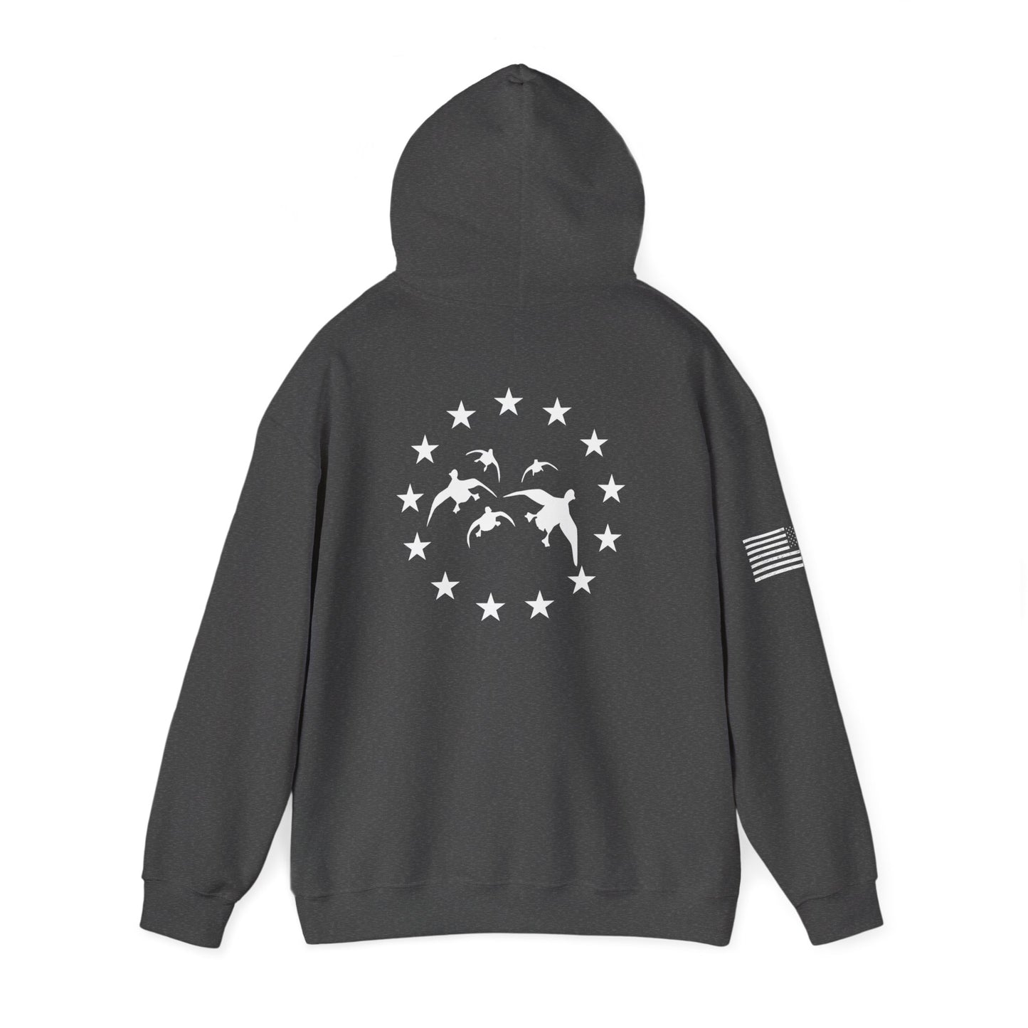 1776 Hunter Hoodie - Classic White Logo