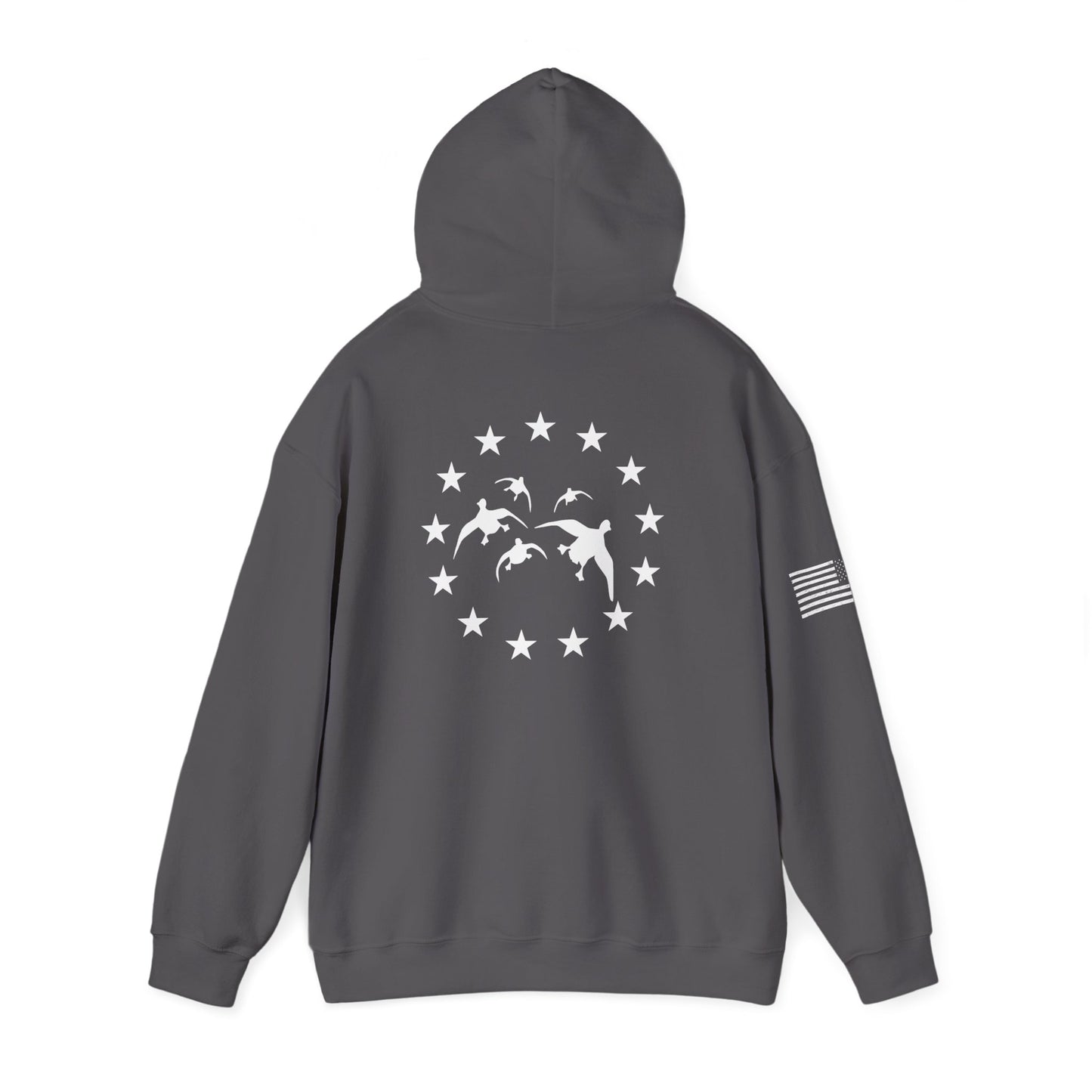 1776 Hunter Hoodie - Classic White Logo
