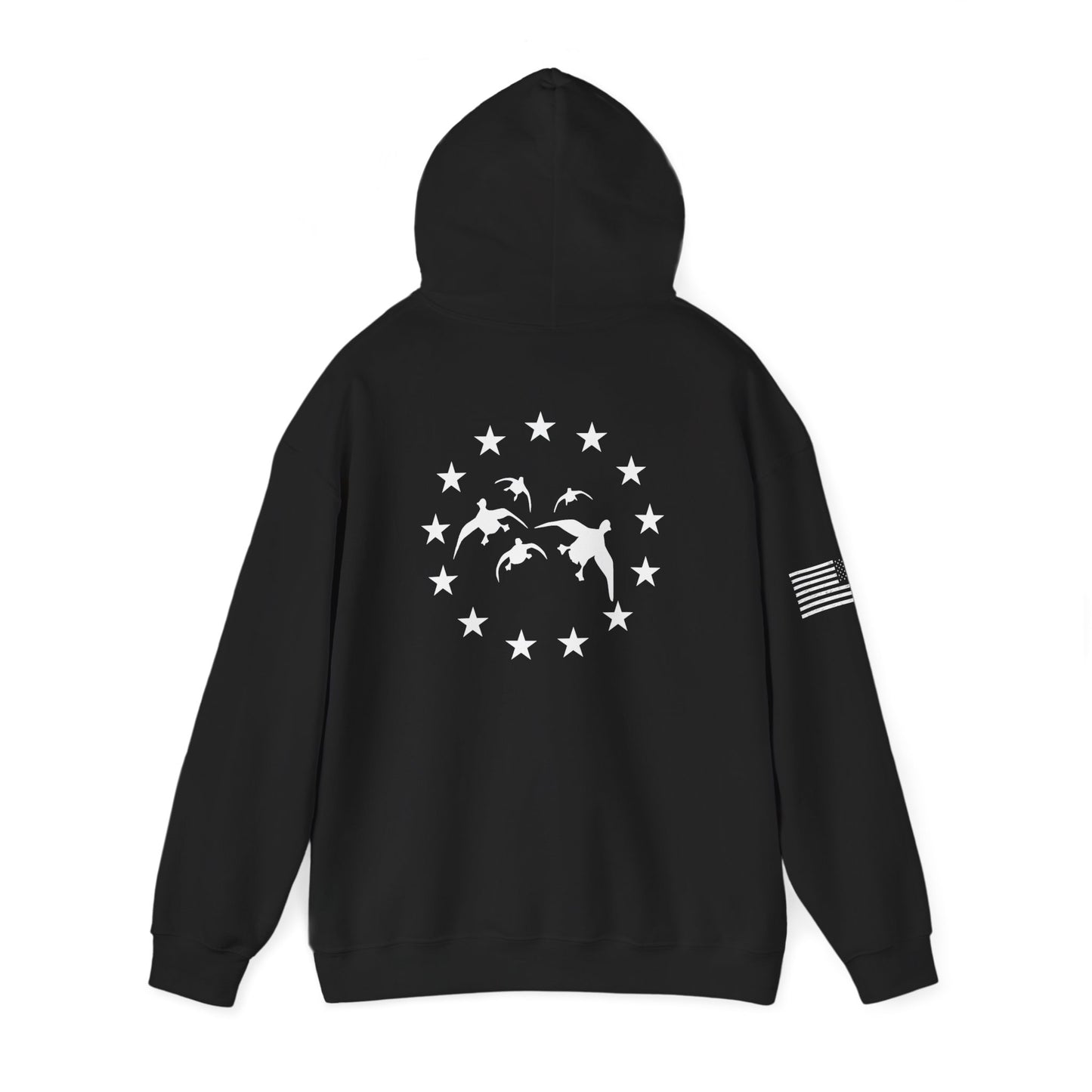 1776 Hunter Hoodie - Classic White Logo