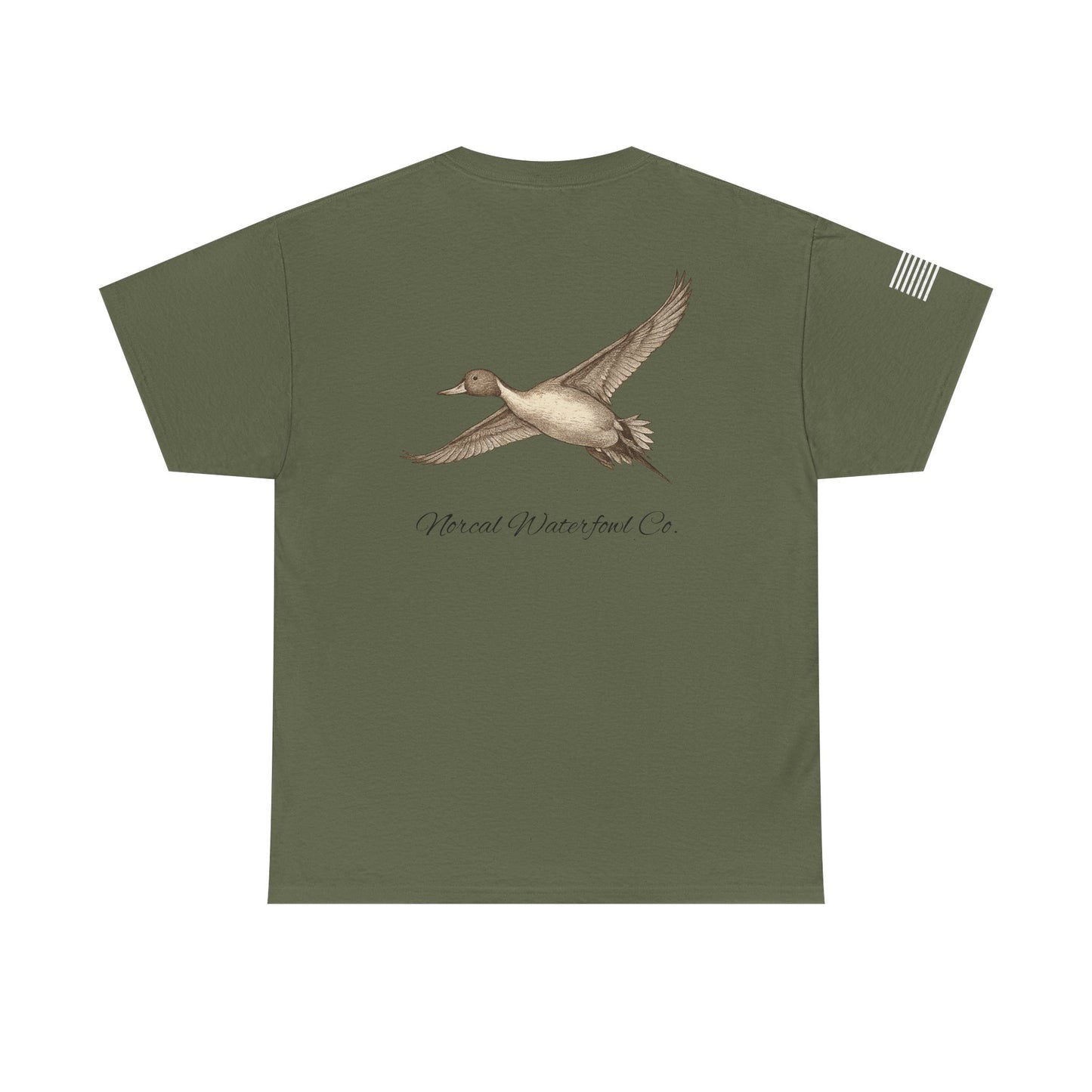 Unisex Heavy Cotton Tee – “Pintail Flag” Edition