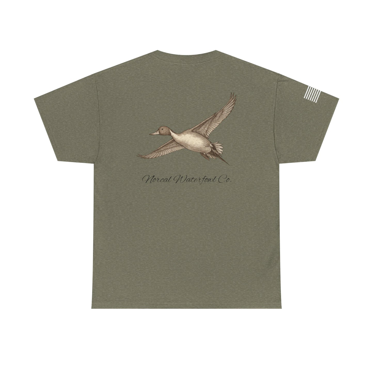 Unisex Heavy Cotton Tee – “Pintail Flag” Edition